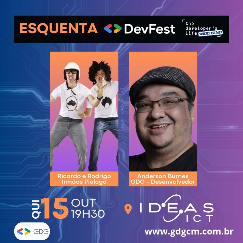 Esquenta GDG DevFest + TDLW